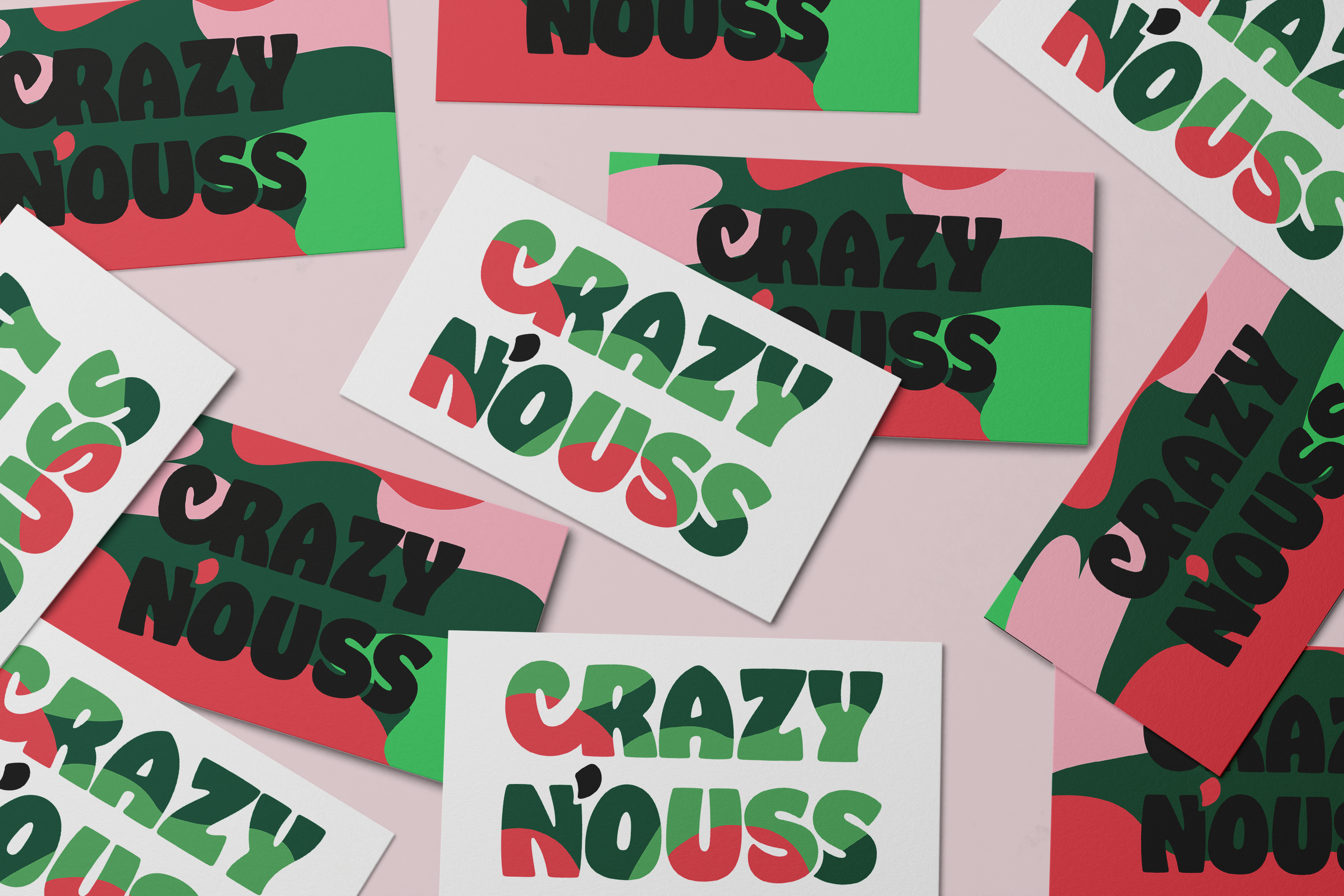 Crazy N’ouss – Identité graphique