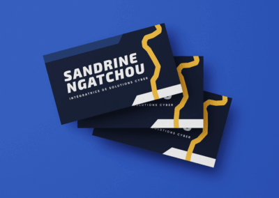 Sandrine Ngatchou – Identité graphique et site web