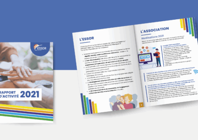 Association L’essor 76 – Accompagnement en communication graphique